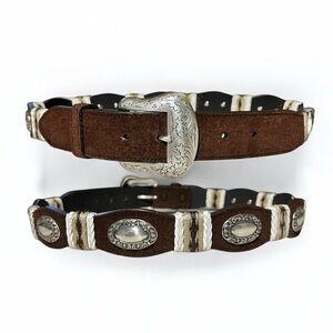 Western Cowboy Rodeo Boho Belt Unisex Size 34